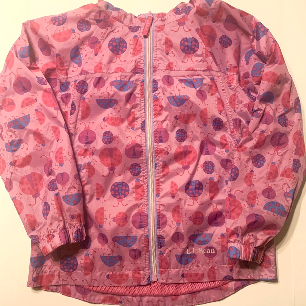 Girls light spring raincoat